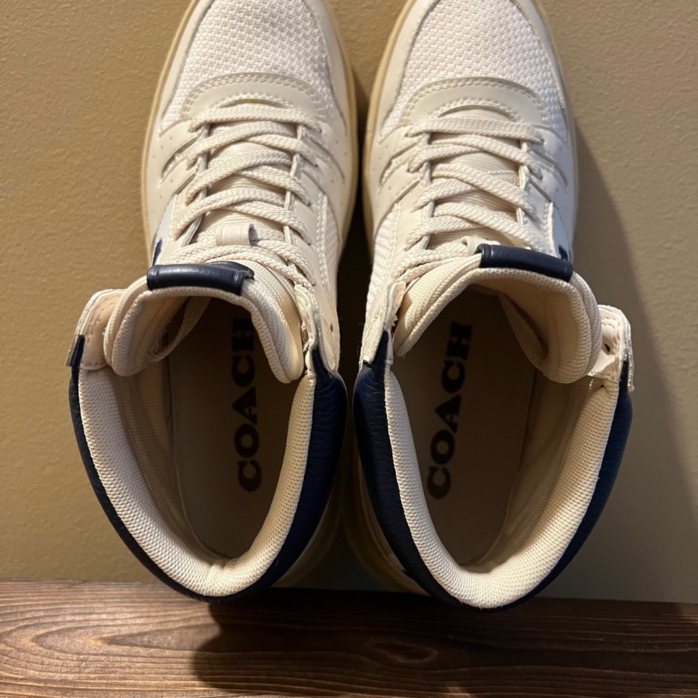 COACH Citysole Hightop Sneaker, mens size‎ 7 - Picture 4 of 5
